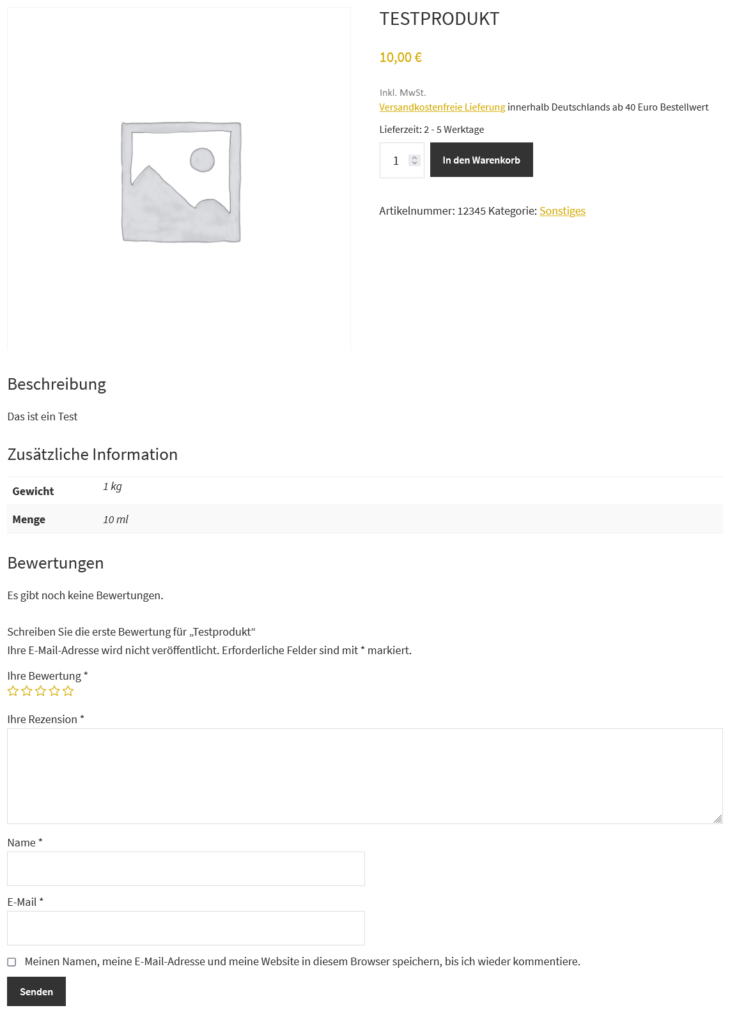Tabs on the product page in Woocommerce among themselves